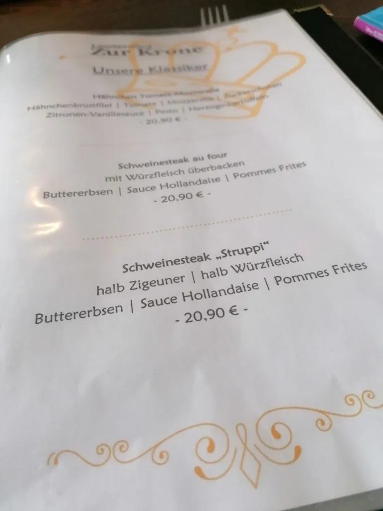 Menu_Landgasthof Zur Krone_Molschleben_image_1