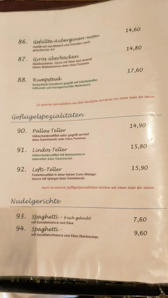 Menu_Restaurant Athene Pallas_Meiningen_image_2