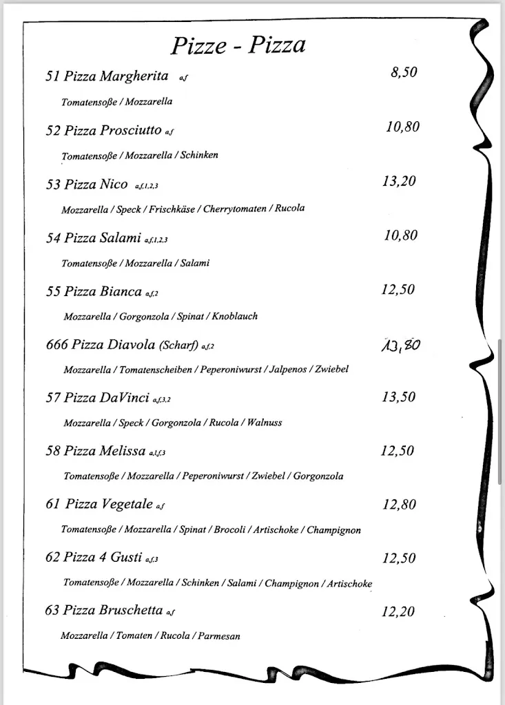 Menu_Ristorante Da Vinci Meiningen_Meiningen_image_1