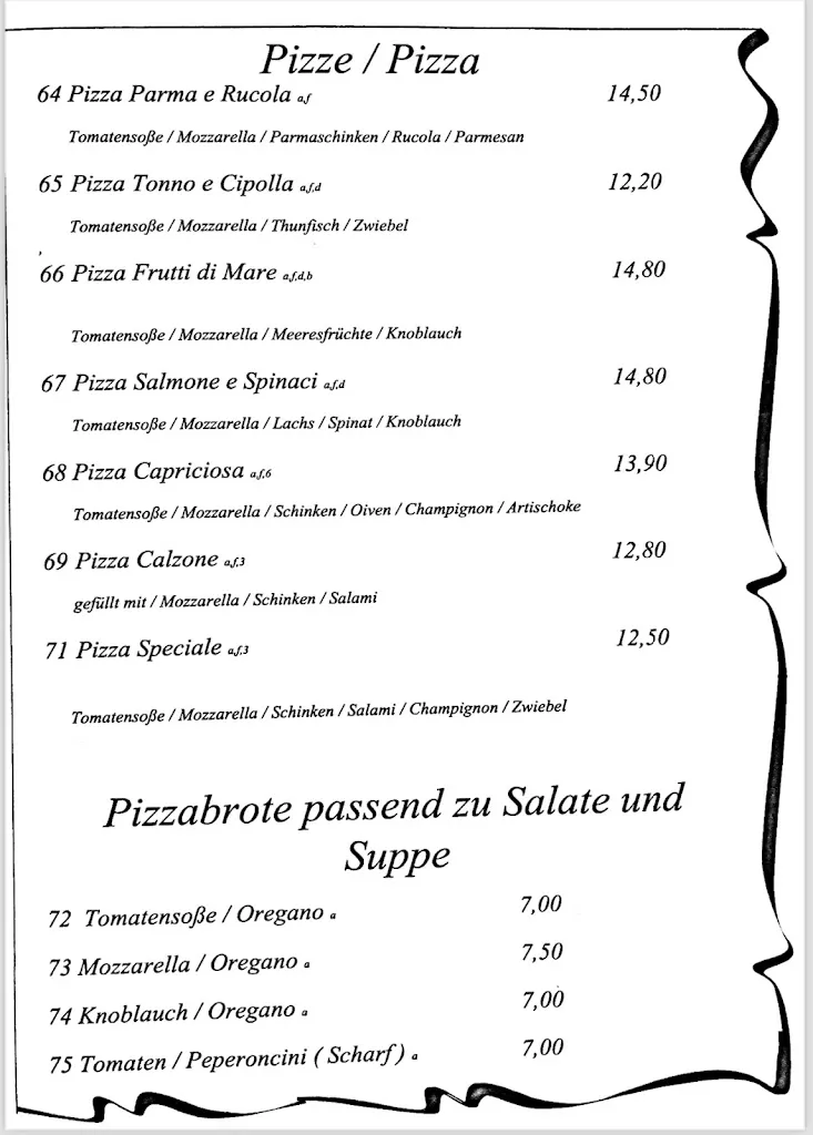 Menu_Ristorante Da Vinci Meiningen_Meiningen_image_2