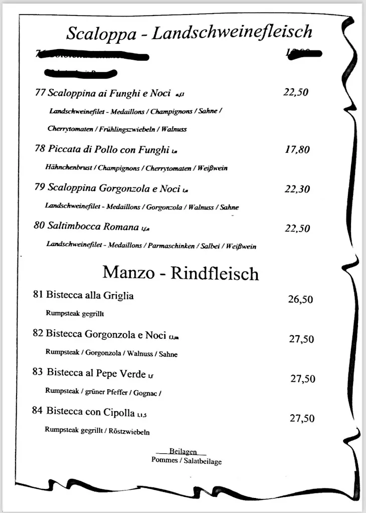 Menu_Ristorante Da Vinci Meiningen_Meiningen_image_4