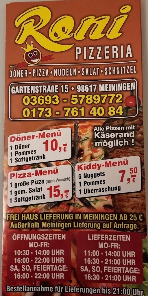 Menu_Pizzeria Roni_Meiningen_image_1