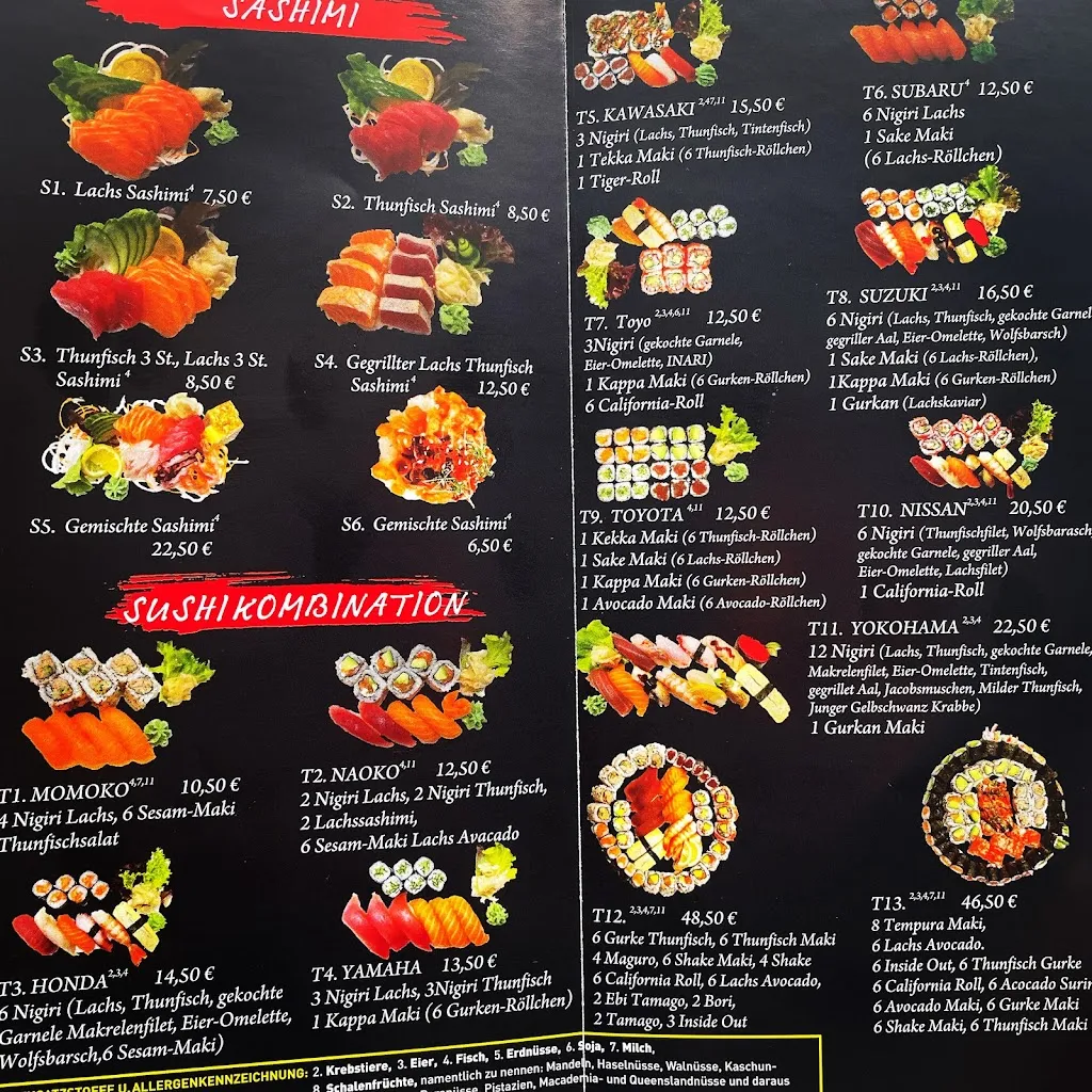 Menu_Tokyo running Sushi & Grill_Aschaffenburg_immagine_2