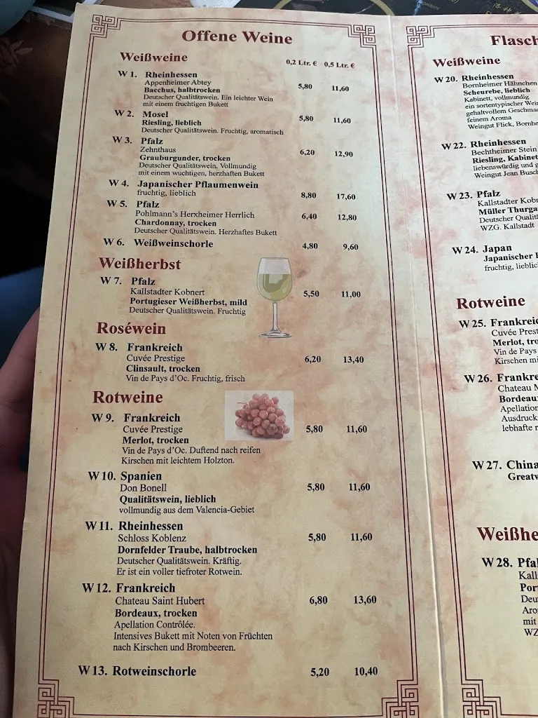 Menu_Chinarestaurant Pavillion_Mühlhausen/Thüringen_image_1