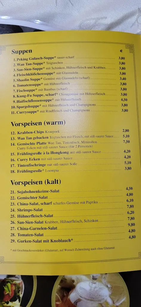 Menu_Chinarestaurant Pavillion_Mühlhausen/Thüringen_image_3