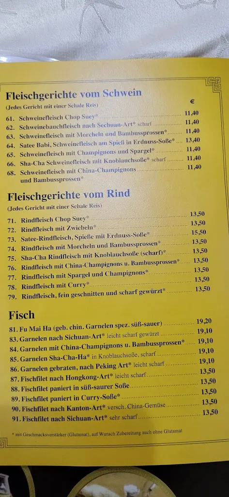 Menu_Chinarestaurant Pavillion_Mühlhausen/Thüringen_image_4