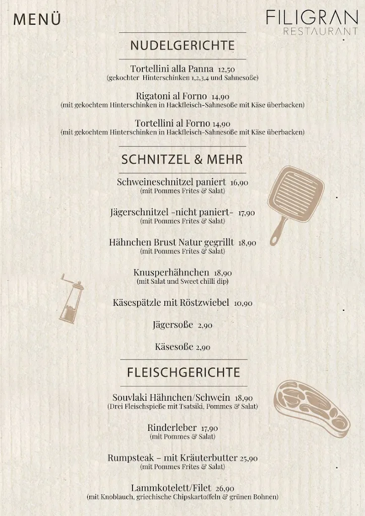 Menu_FILIGRAN Restaurant_Mühlhausen_image_1
