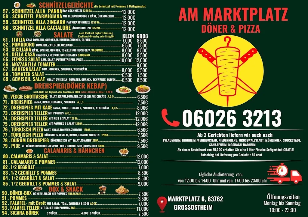 Menu_Döner Pizzeria am Markt_Großostheim_image_2