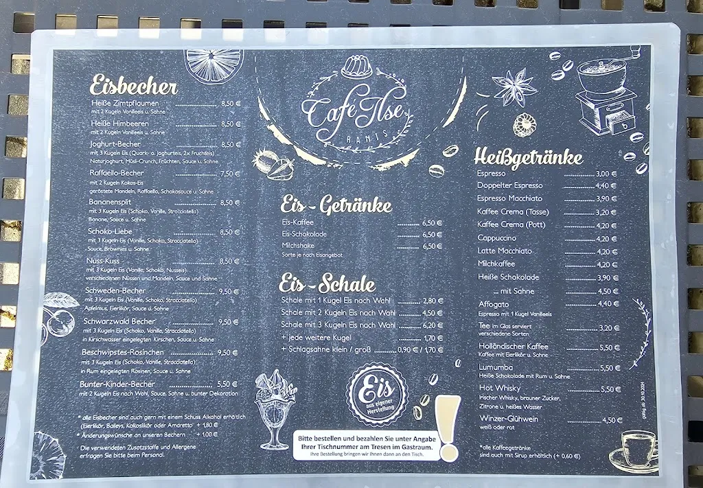 Menu_Café Ilse - Ranis - Eiscafé & Ferienwohnungen_Ranis_image_3