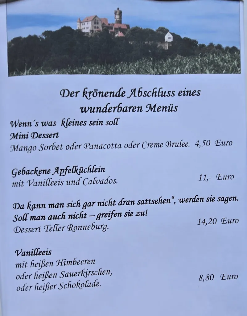 Menu_Burg Restaurant und Cafe auf der Ronneburg_Ronneburg_image_4