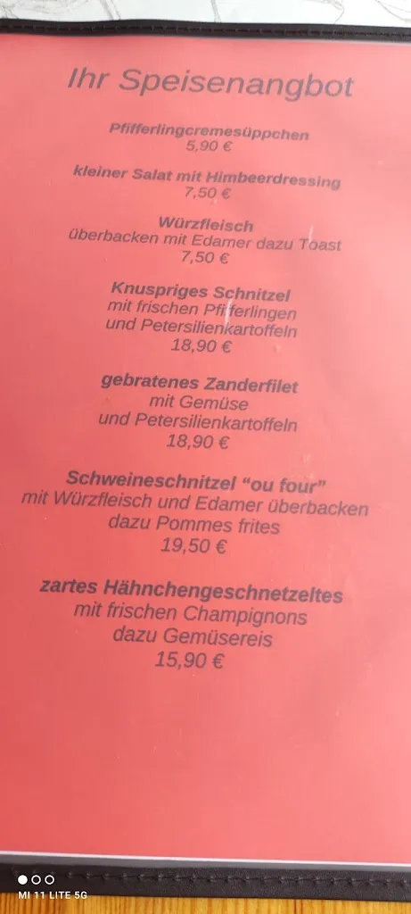 Menu_Gaststätte Schützenhaus & Steigerstube Ronneburg - Knut Petzold_Ronneburg_image_3