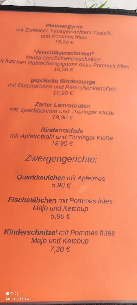 Menu_Gaststätte Schützenhaus & Steigerstube Ronneburg - Knut Petzold_Ronneburg_image_4