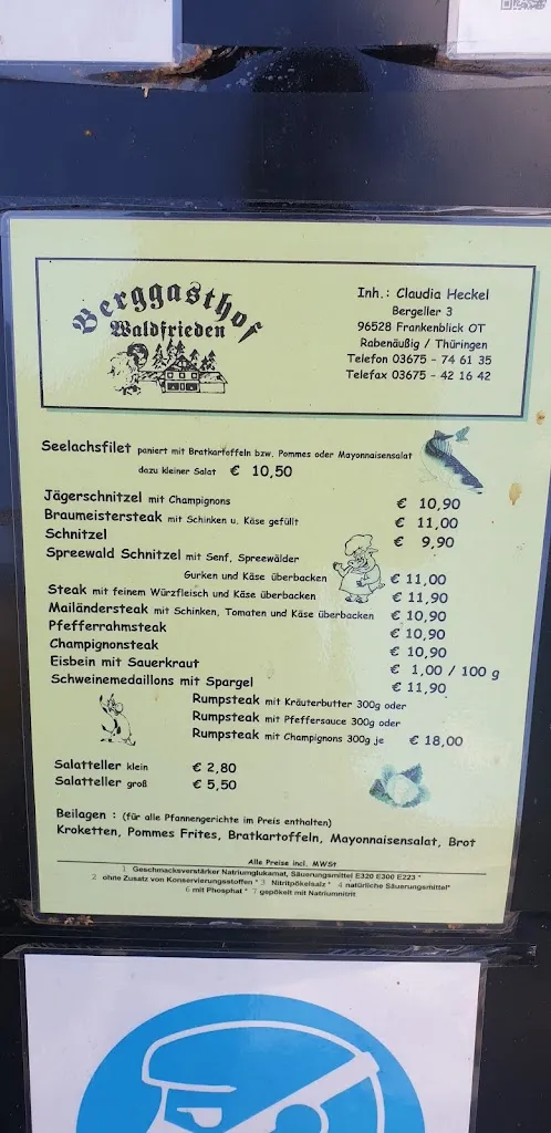 Menu_Berggasthof Waldfrieden - Claudia Heckel_Frankenblick_image_2