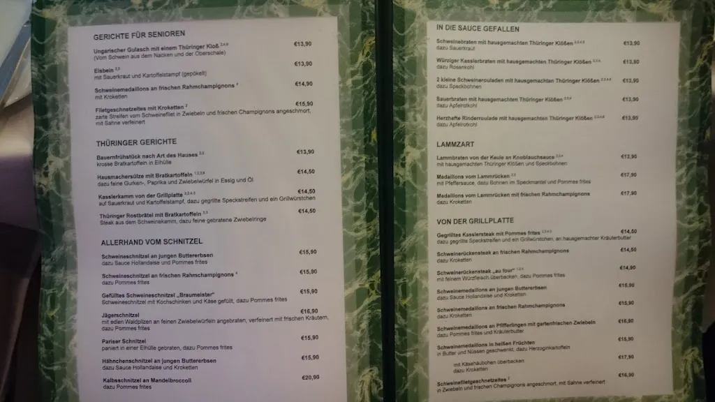 Menu_Haus am See_Schleusingen_imagen_2