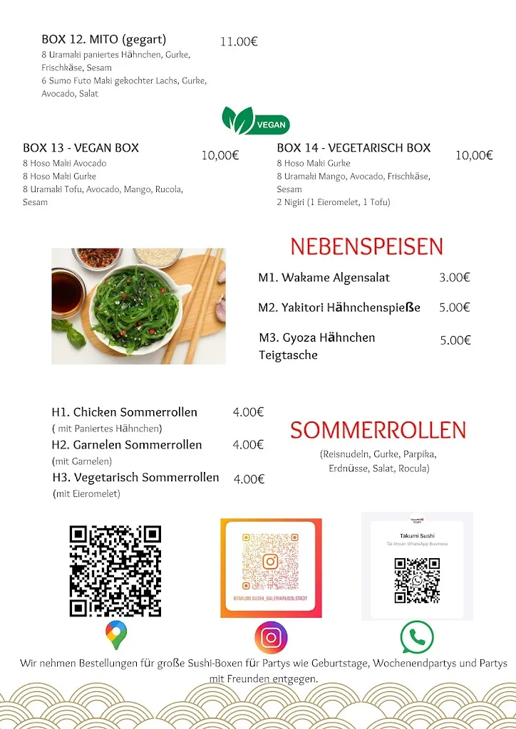 Menu_Takumi Sushi - Galeria Rudolstadt_Rudolstadt_image_3