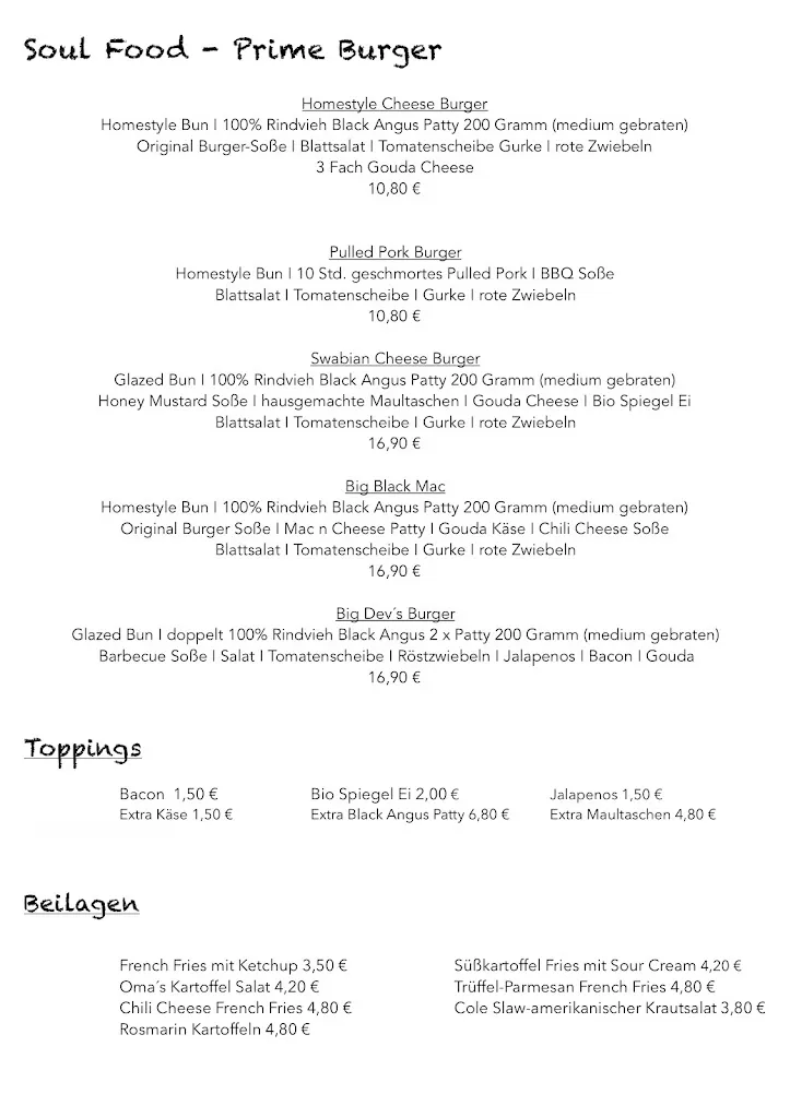 Menu_SOUL FOOD Schwäbisch & Grill Bar & Wein Forum am Hofgarten_Günzburg_image_2