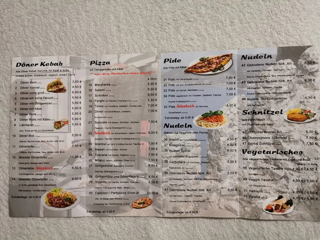Menu_Arkadasch Döneria & Pizzeria_Rudolstadt_immagine_2