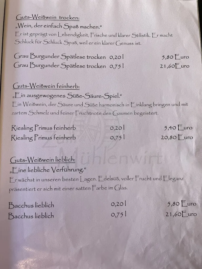 Menu_Zum Mühlenwirt_Stadtilm_immagine_1