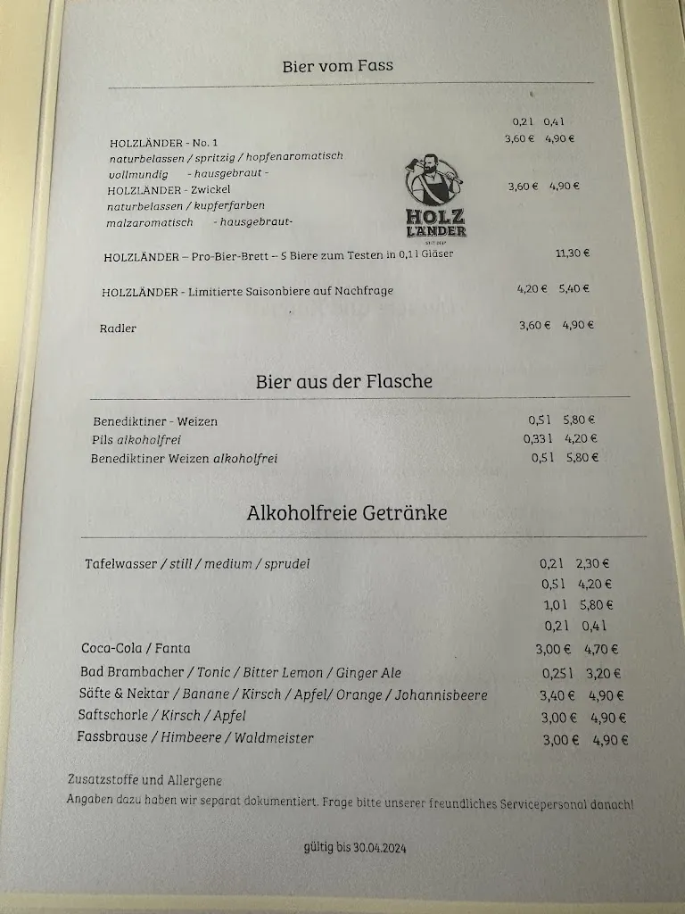 Menu_Brauereigasthof Ziegenmühle_Schleifreisen_immagine_3