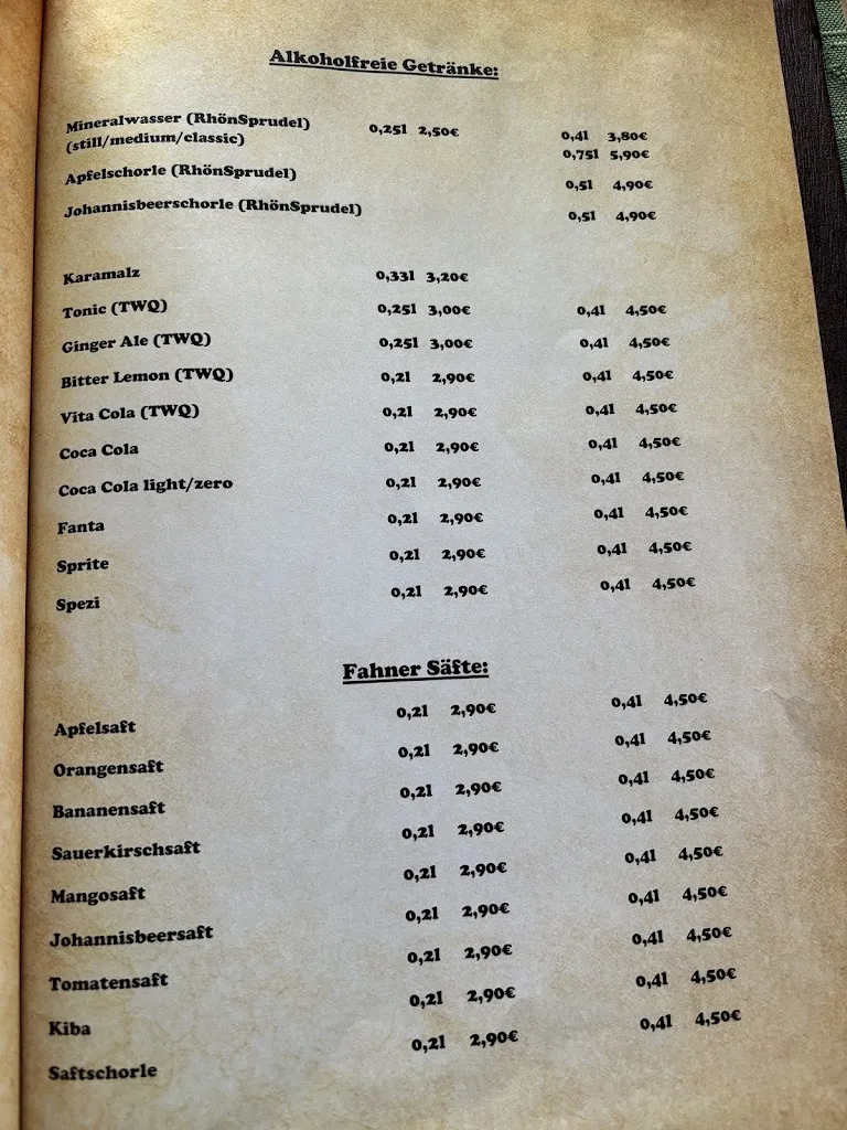 Menu_Steakhouse & Pension Crazy Horse_Suhl_image_2