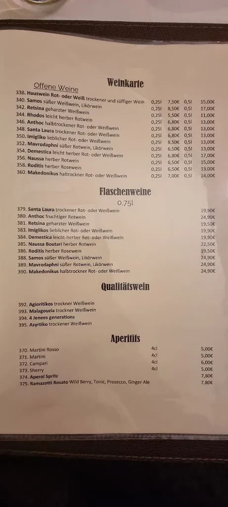 Menu_Dionysos Restauraut - Jossif Kadoglou_Suhl_image_2