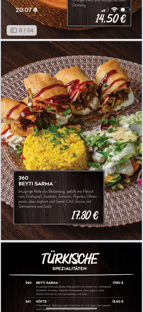 Menu_Restaurant Fame - Tanz- und Cocktailbar_Suhl_image_1