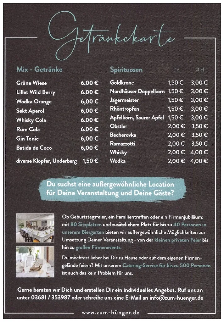 Menu_Gasthaus Zum Hünger_Suhl_image_2