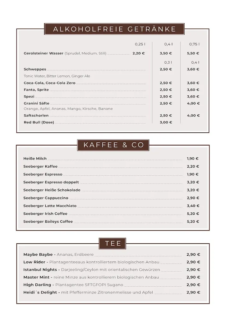 Menu_David´s Pension Restaurant Event_Suhl_image_1