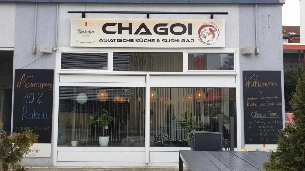 Chagoi asiatische Küche und Sushi Bar restaurant in Suhl