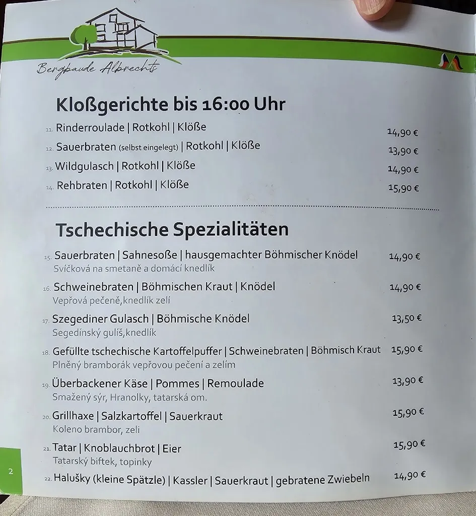 Menu_Bergbaude Albrechts_Suhl_immagine_1
