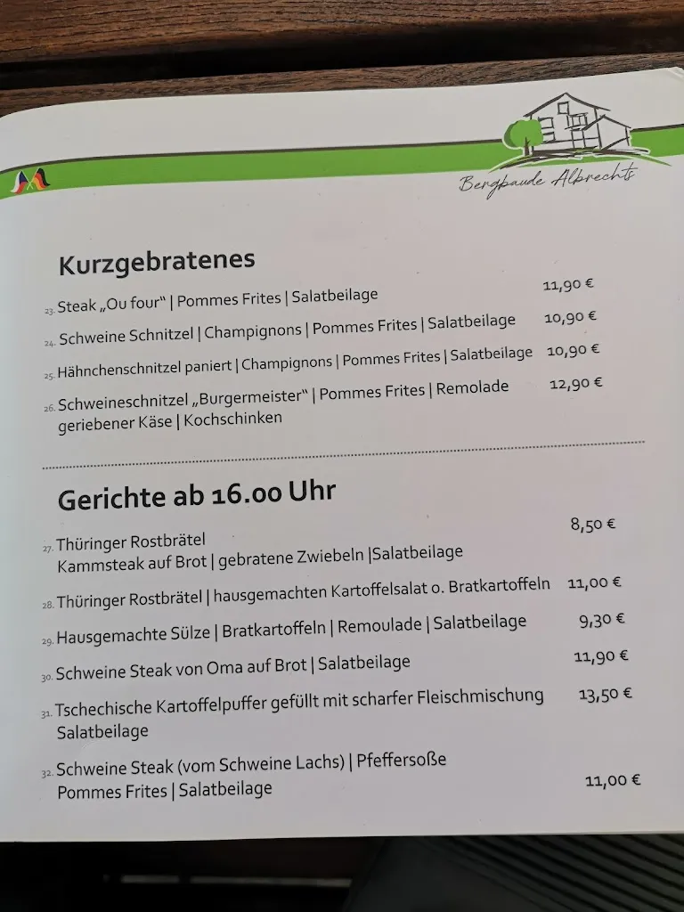 Menu_Bergbaude Albrechts_Suhl_immagine_2