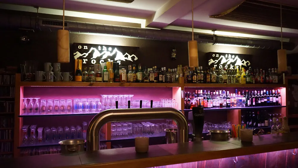 Musikbar on the rocks restaurant in Günzburg