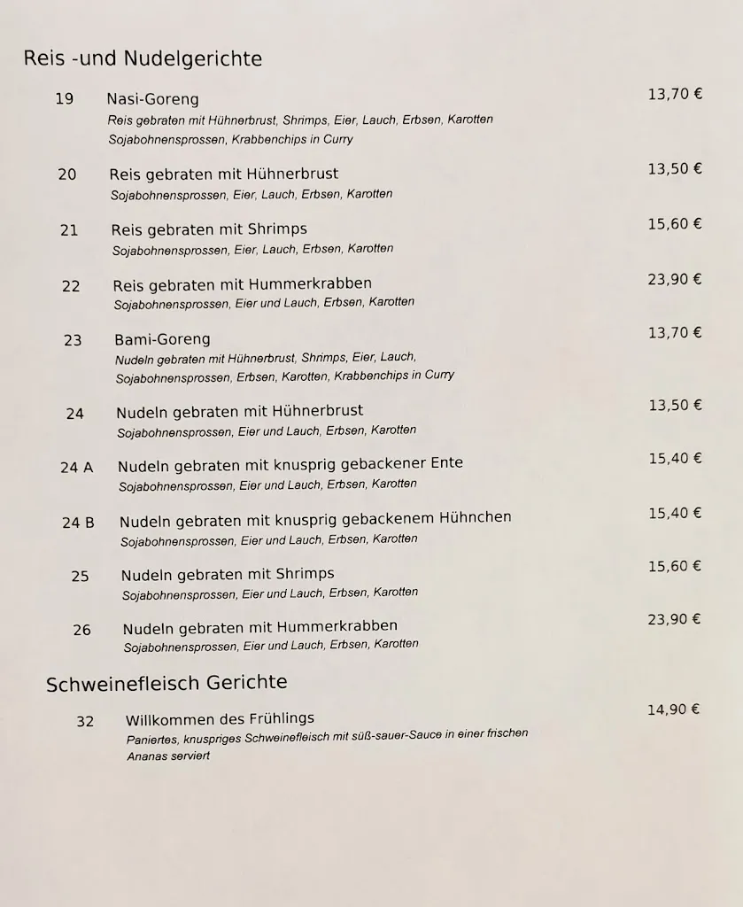 Menu_Yu Yi China Restaurant_Günzburg_immagine_4