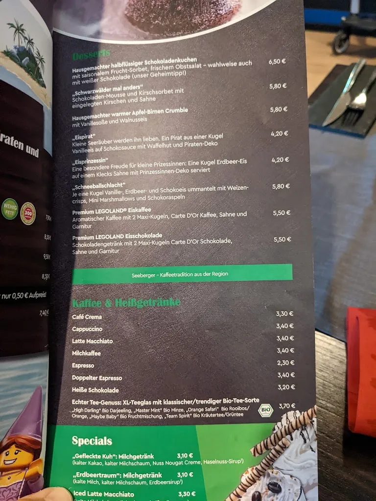 Menu_Steak House Restaurant im LEGOLAND Feriendorf_Günzburg_immagine_2