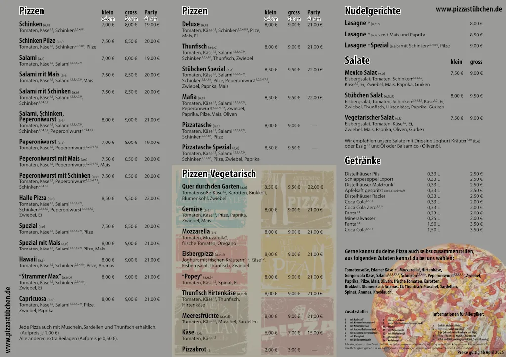 Menu_Pizza-Stübchen_Haibach_immagine_1