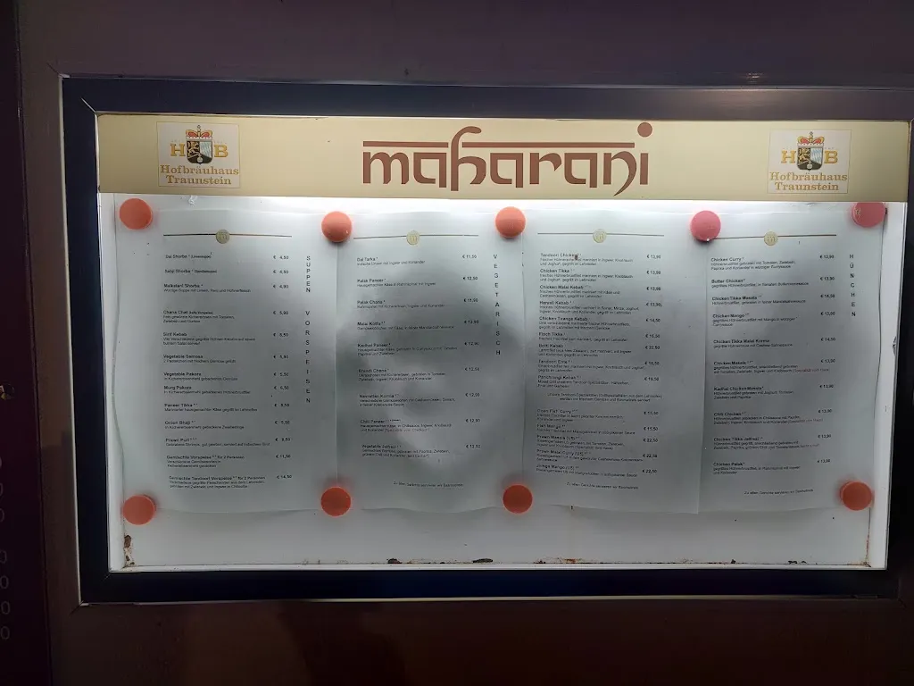 Menu_Maharani - Indian Cuisine_Grünwald_image_3