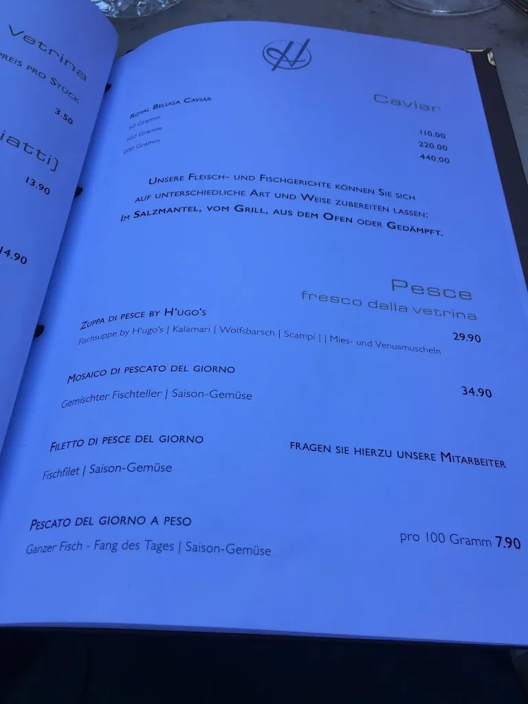 Menu_H'ugo's Grünwald_Grünwald_immagine_1