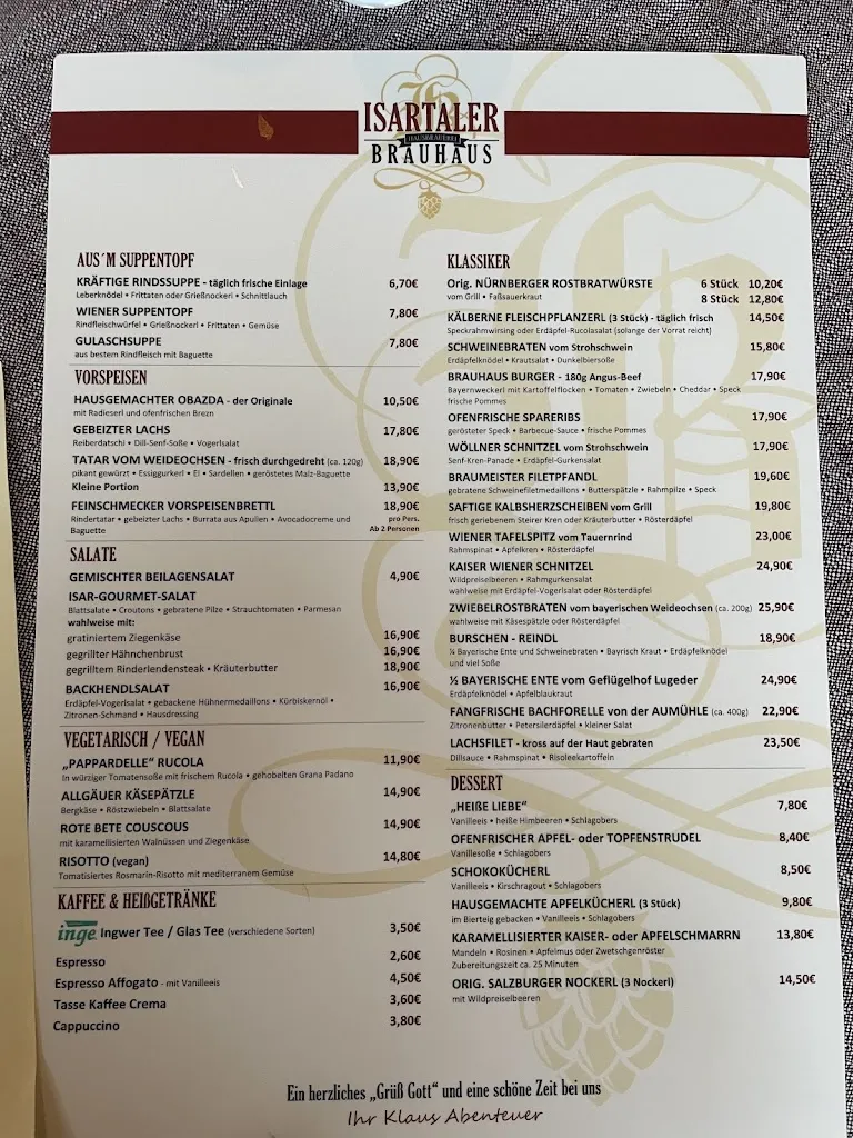 Menu_Isartaler Brauhaus_Isartal_image_4