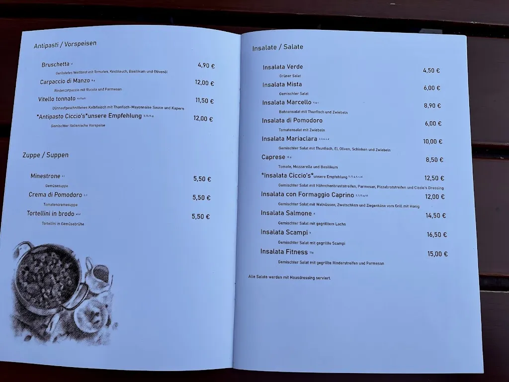 Menu_Ciccio's Tavernetta Italiana_München_image_4