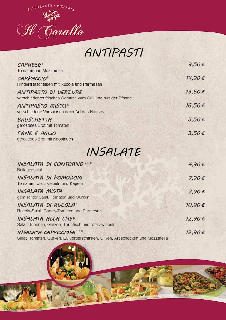 Menu_Ristorante Il Corallo_Hallstadt_immagine_4