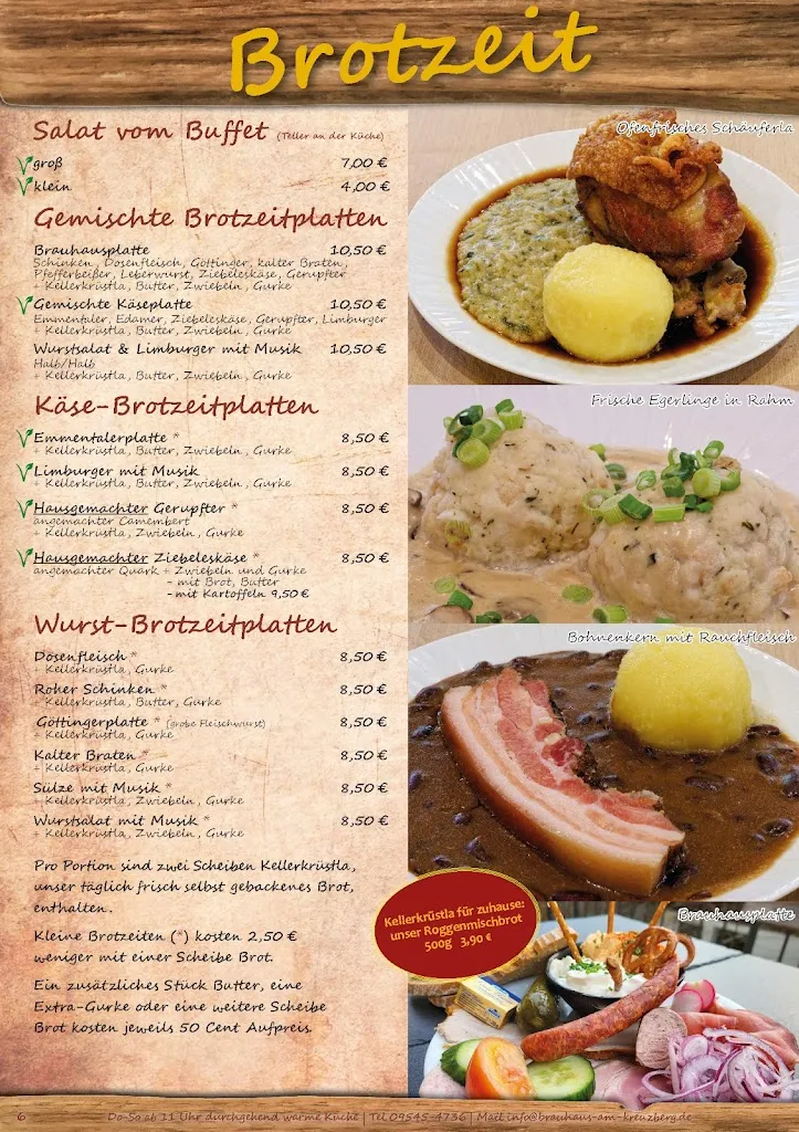 Menu_Brauhaus am Kreuzberg_Hallerndorf_immagine_3