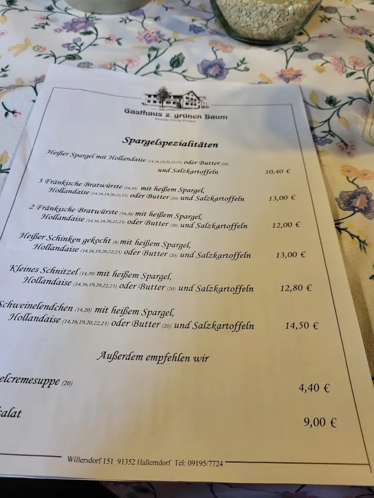 Menu_Gasthaus Fischer zum grünen Baum_Hallerndorf_image_3
