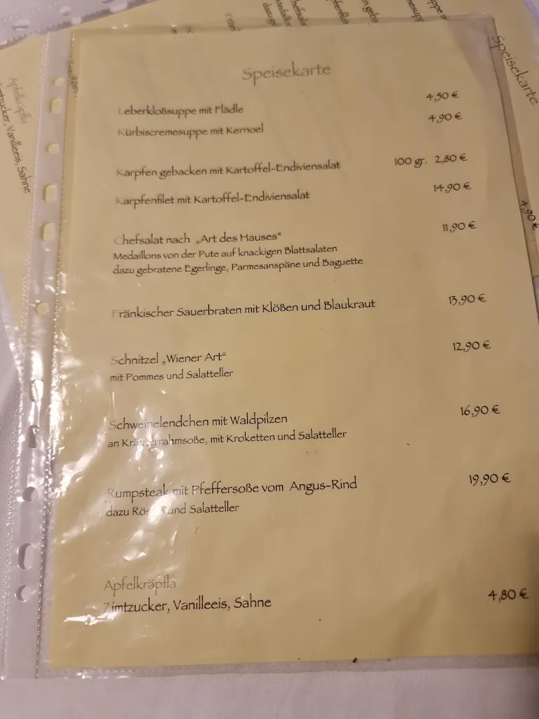 Menu_Landgasthof Kammerer_Hallerndorf_immagine_1