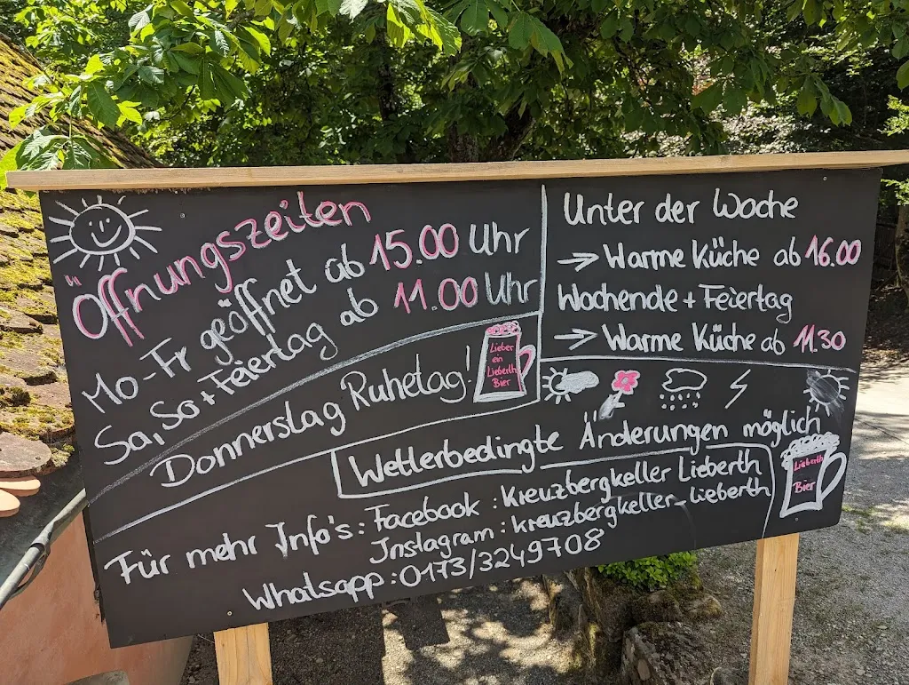 Menu_Kreuzbergkeller Lieberth_Hallerndorf_immagine_1