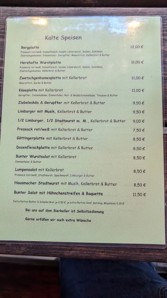 Menu_Kreuzbergkeller Lieberth_Hallerndorf_immagine_3