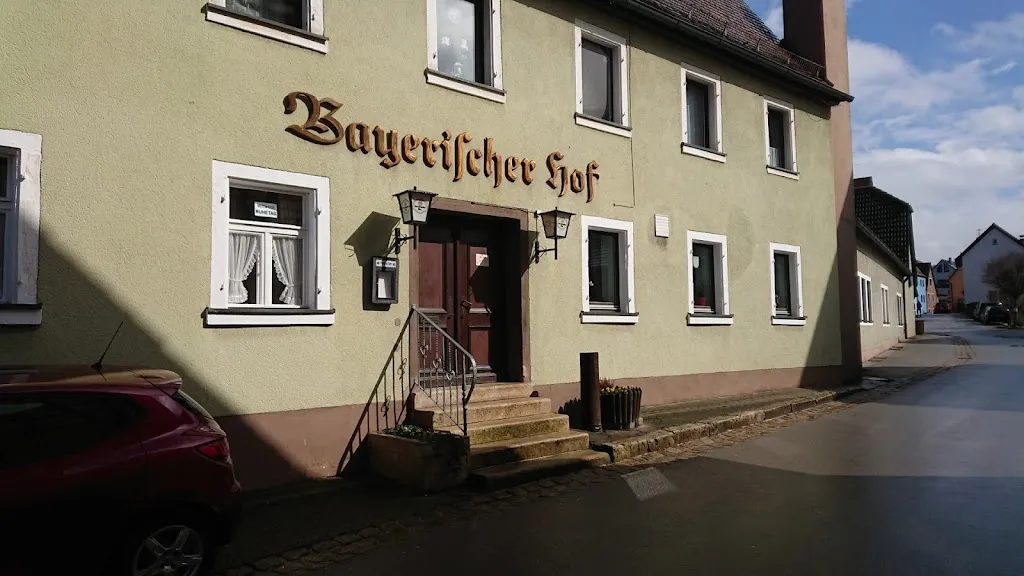 Bayerischer Hof restaurant in Happurg