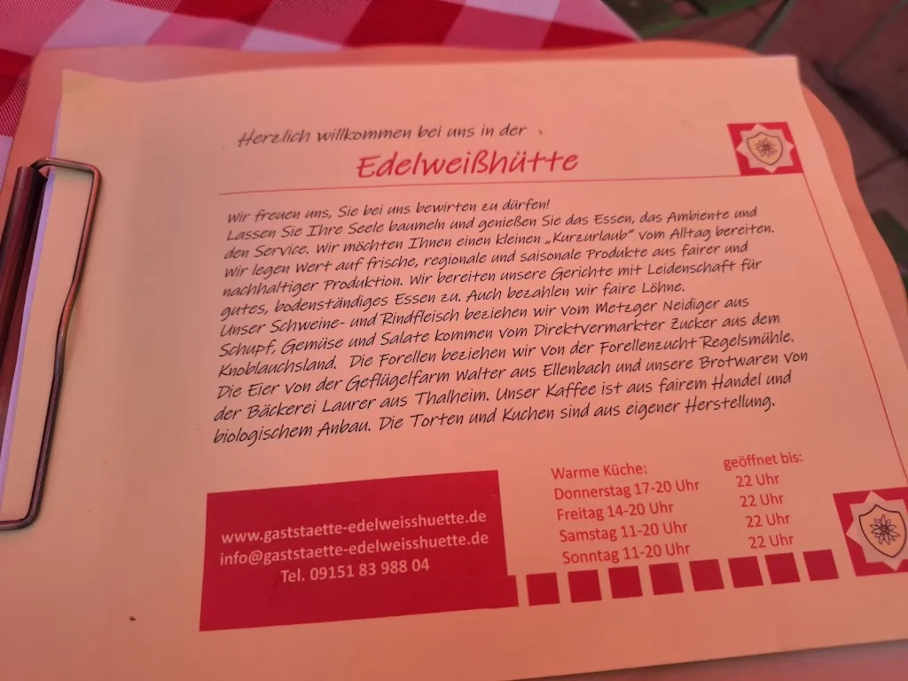 Menu_Gaststätte Edelweißhütte_Happurg_immagine_4