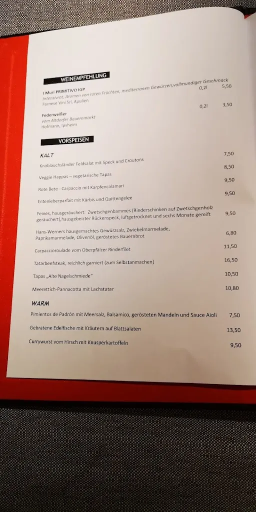 Menu_Alte Nagelschmiede - Hotel & Restaurant_Nürnberg_image_3