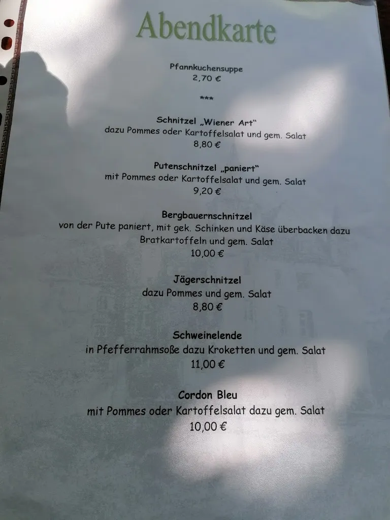 Menu_Gasthaus zum Grünreuther Schlöß'l_Hartenstein_immagine_2