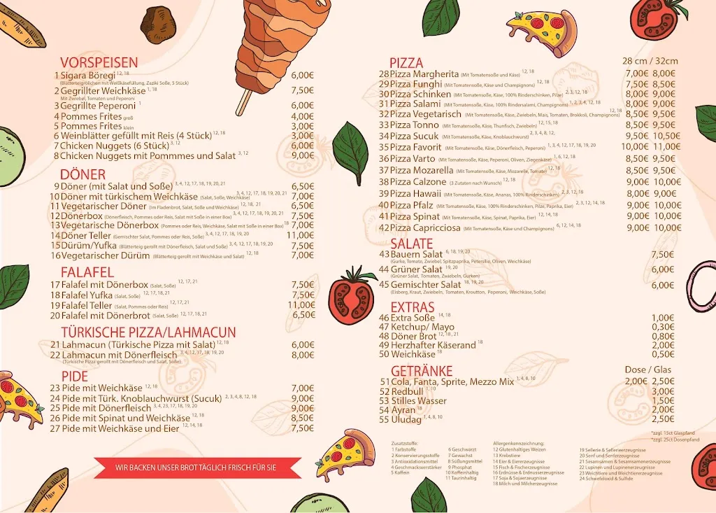Menu_Favorit Döner & Pizza_Haßloch_immagine_1